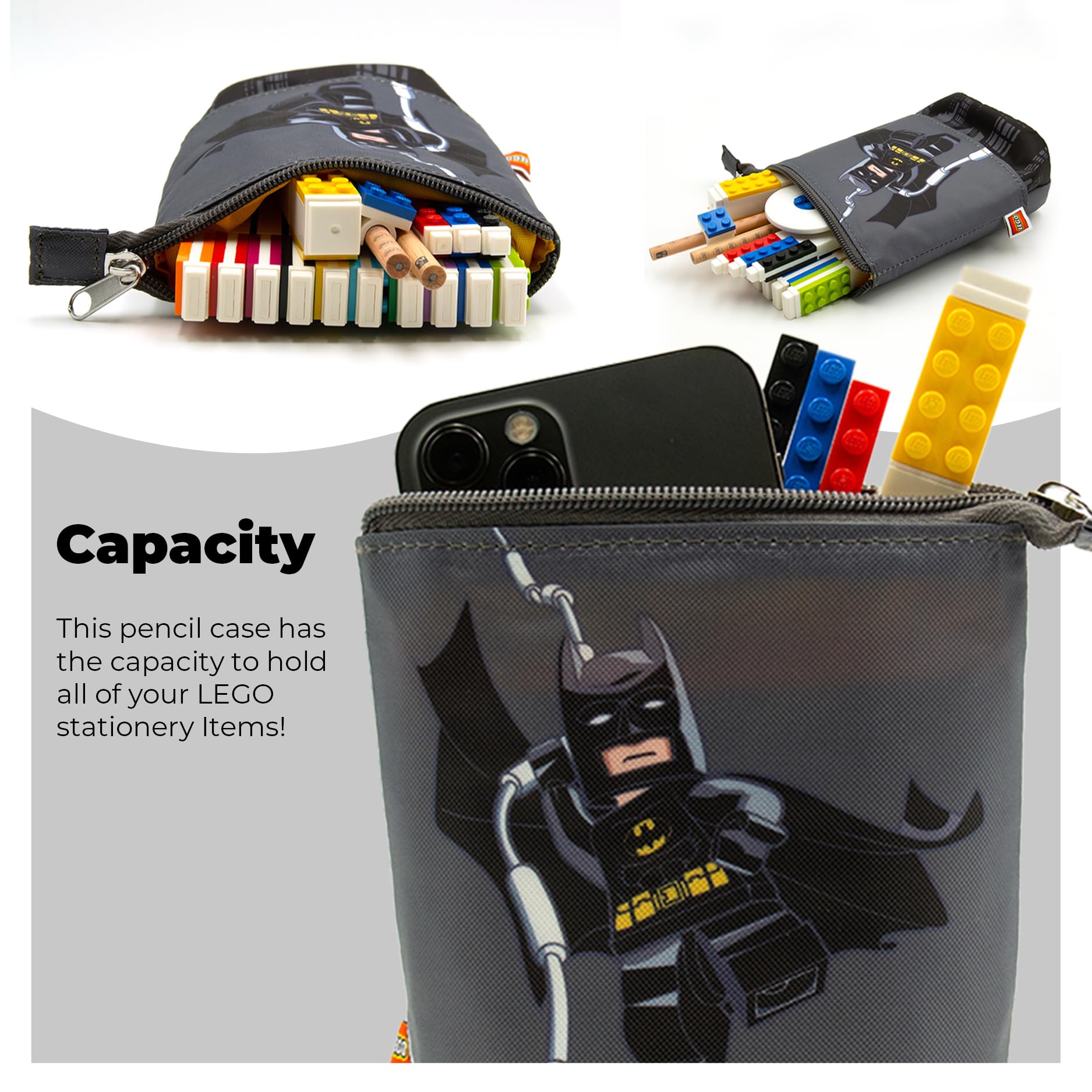 IQ LEGO DC Batman Pop Up Pencil Case (53368)