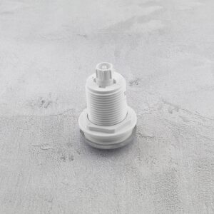 Create idea 2PCS 32mm Push Button Switch Garbage Disposer Air Switch Compatible with Garbage Processor Massage Bathtub Children's Toys White