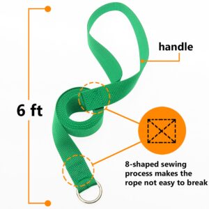 ATICNECH Slip Lead Dog Leash - 20 pcs Colorful 6 FT Short Dog Leashes with O-Ring for Small Large Dogs Puppy Cats Walking Training Running Rescues Grooming Shelter,etc.