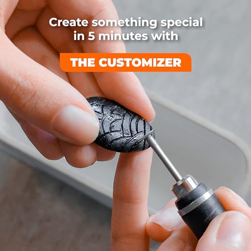 Culiau's Customizer Engraving Pen: Ultimate Cordless Portable for Artists & DIYers - Engrave 50+ Surfaces - Beginner Friendly - Rechargeable - Free 30 Bits & Mastery Guide