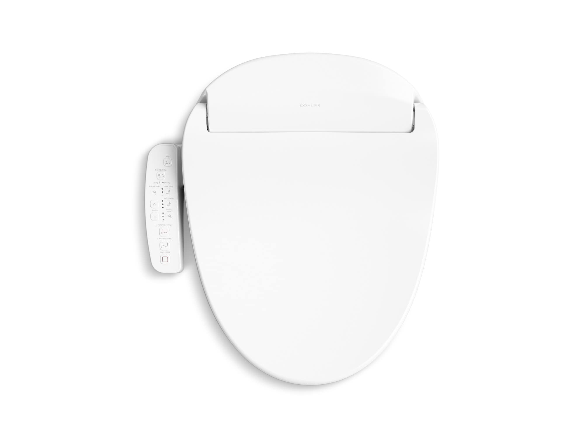 Kohler 32330-0 Purewash Bidet Toilet Seat, Elongated, White