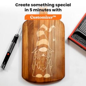 Culiau's Customizer Engraving Pen: Ultimate Cordless Portable for Artists & DIYers - Engrave 50+ Surfaces - Beginner Friendly - Rechargeable - Free 30 Bits & Mastery Guide