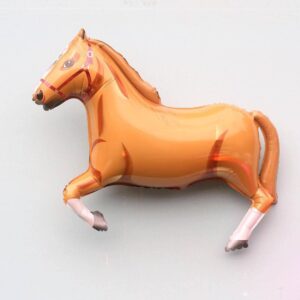 4 Pack Giant Horse Balloons Horse Themed Balloons gallant horse balloons for Horse Party Themed Birthday Party Decorations Supplies