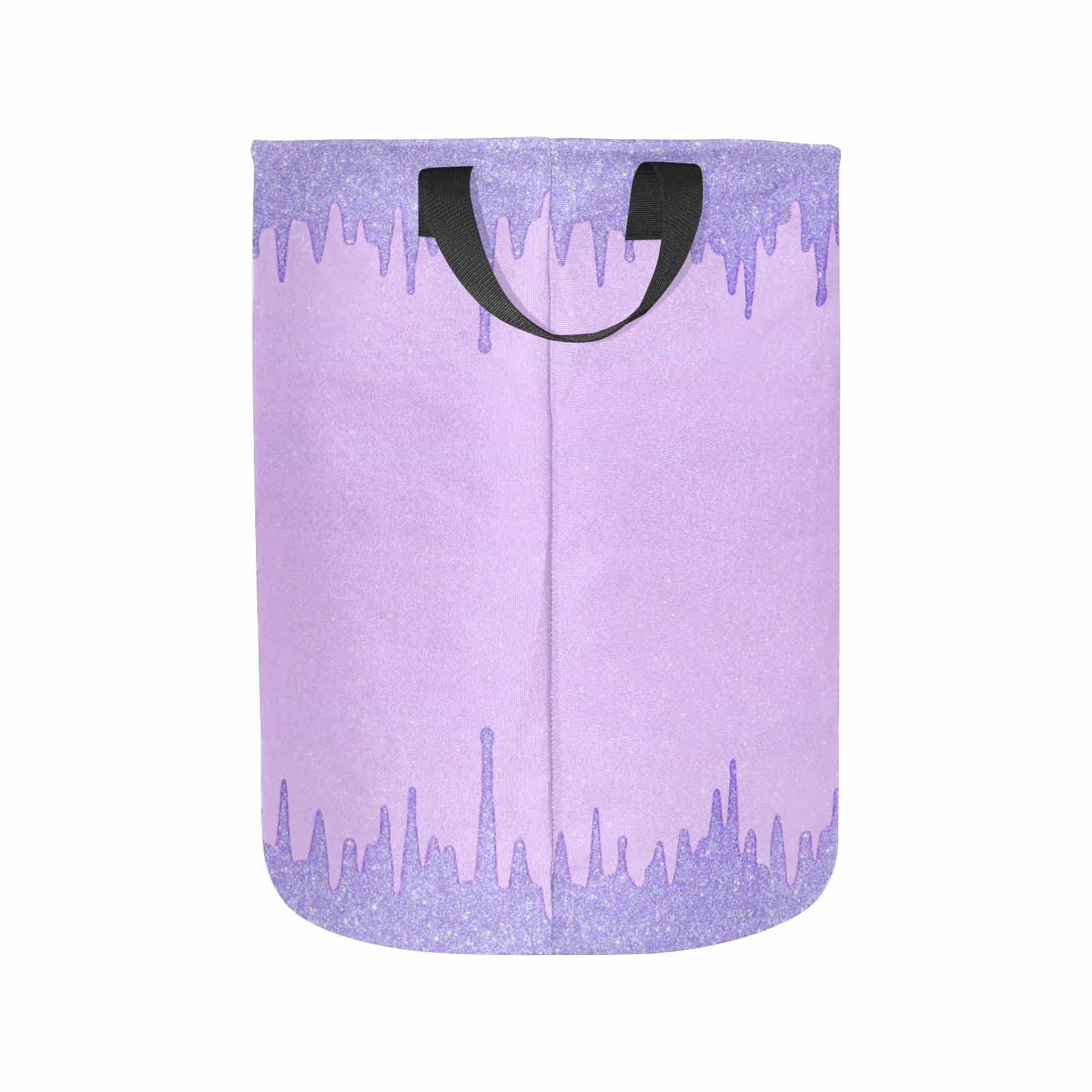 Custom Initials Name Family Name Laundry Basket for Boys Room, Purple Personalized Baseball Hampers with Names for Teens Women Men, Collapsible Dirty Clothes Baskets