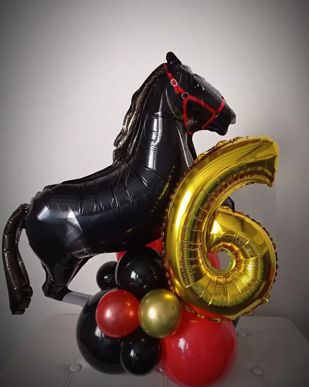 4 Pack Giant Horse Balloons Horse Themed Balloons gallant horse balloons for Horse Party Themed Birthday Party Decorations Supplies