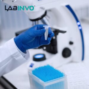 LABINVO 5ml Sterile Microcentrifuge Tubes with Safe-Lock Cap, Pack of 200, Max.RCF25000×G Conical Bottom Centrifuge Tubes, PP Material, Molded Graduation 10.5x51mm, IN-MT50A