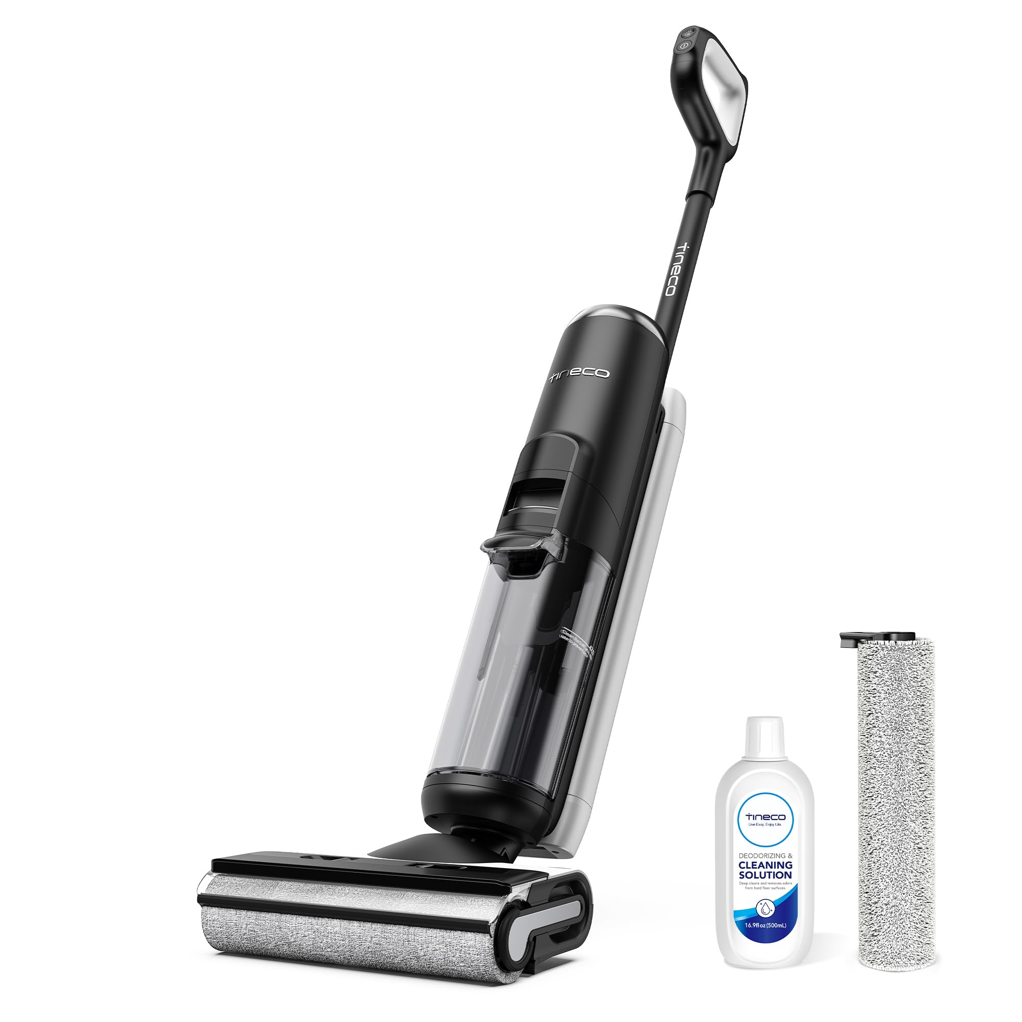 Tineco Floor ONE S6 Cordless Wet Dry Vacuum Floor Cleaner Washer Mop All-in-One for Hard Floors, LED Display, Long Runtime, Dual-Sided Edge Cleaning, Self-Cleaning