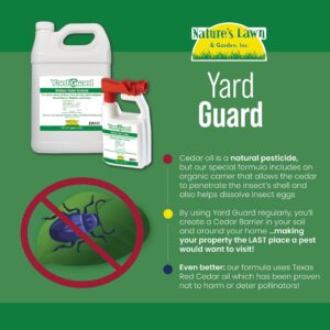 Nature's Lawn & Garden - Yard Guard - Natural Outdoor Insect Control - Gallon