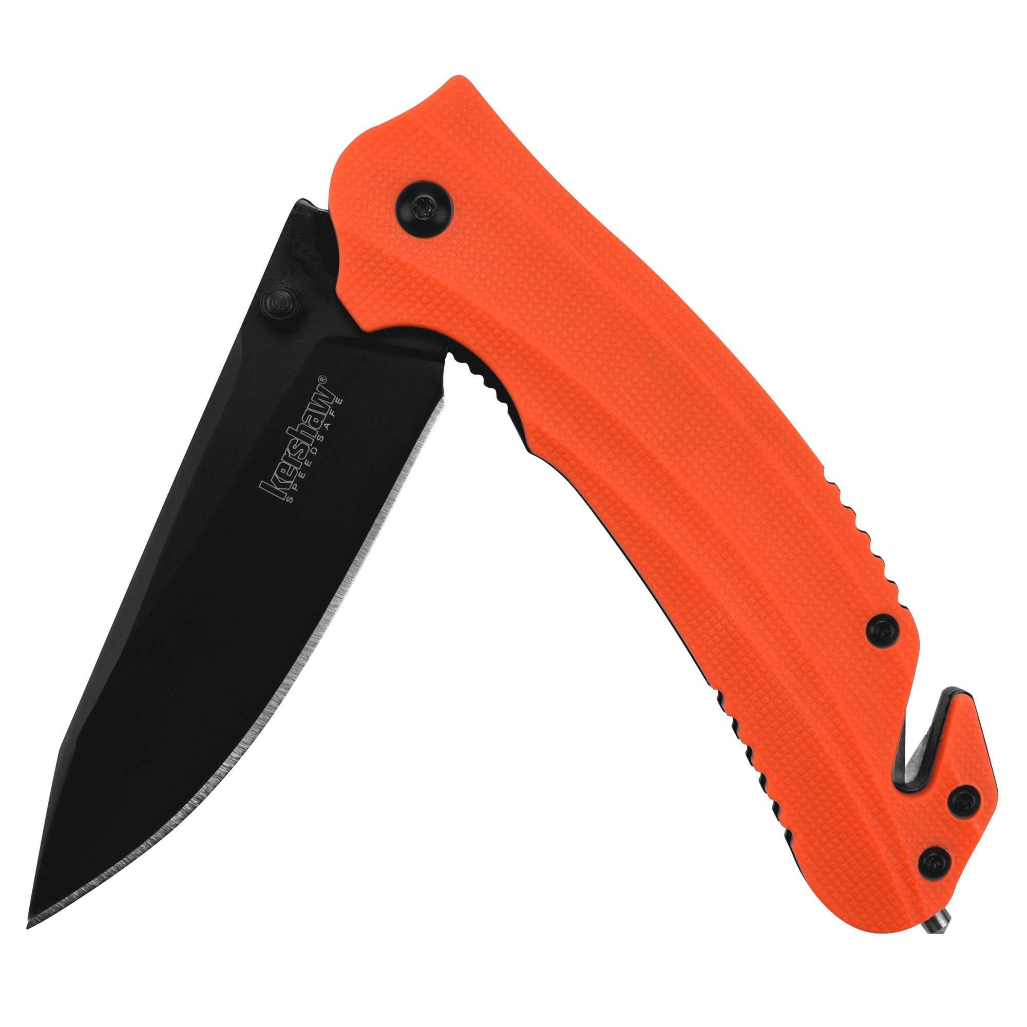 Kershaw Barricade (8650) Orange Multifunction Rescue Pocket Knife Bundle Appa Folding Tactical Pocket Knife