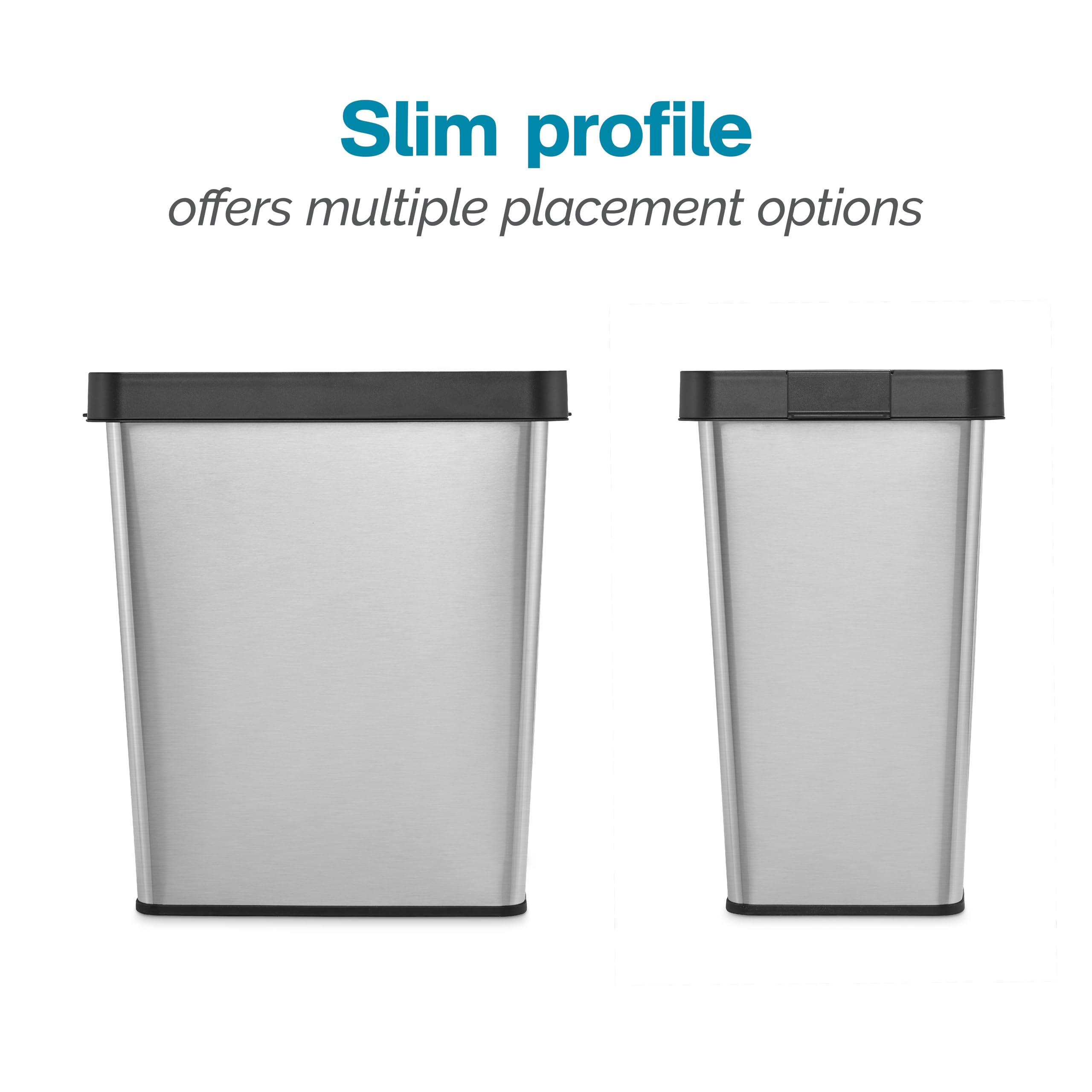 Polder 6-Gallon Waste Bin with Removable Lid