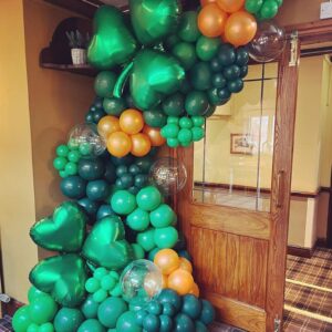 Green Balloon Garland Arch Kit, Kelfara Latex Balloons 109pcs Different Sizes 18/10/12/5 Inch, Party Balloons for Wedding Graduation Anniversary Green Jungle Forest Themed Birthday Party Decorations