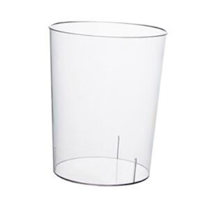 modern trash can clear desktop trash can wastebasket plastic waste paper basket round for bedroom kitchen car dressing table decoration, 22cmx25cm