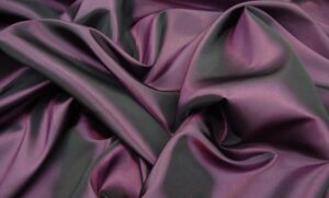 10 yard lot fabric two tone iridescent apparel taffeta eggplant purple taf12