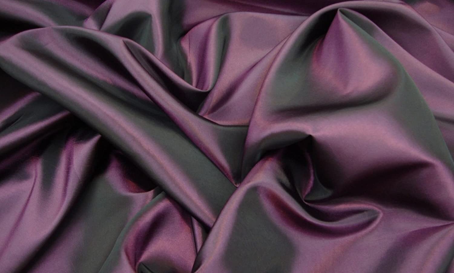 10 Yard Lot Fabric Two Tone Iridescent Apparel Taffeta Eggplant Purple Taf12