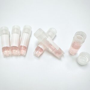 Cryogenic Vial, 2 mL, Sterile, RNase & DNase Free, 50 Pcs/Bag, Thickened Tube Wall, Made from high Quality Polypropylene