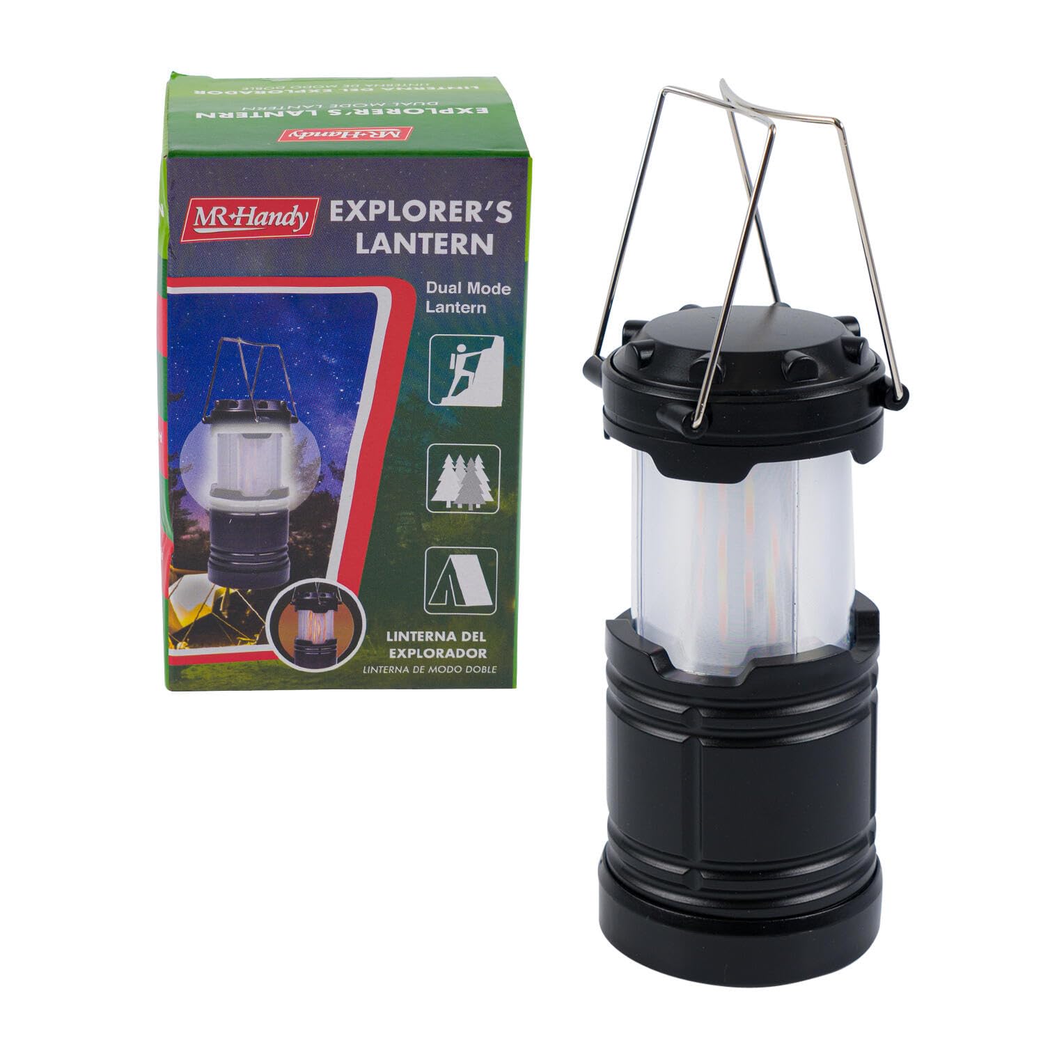 Ultra Bright LED Lantern - LED Camping Lantern,Portable Bright LED Camping Light Flashlights for Hiking, Blackouts and Emergency (Black)