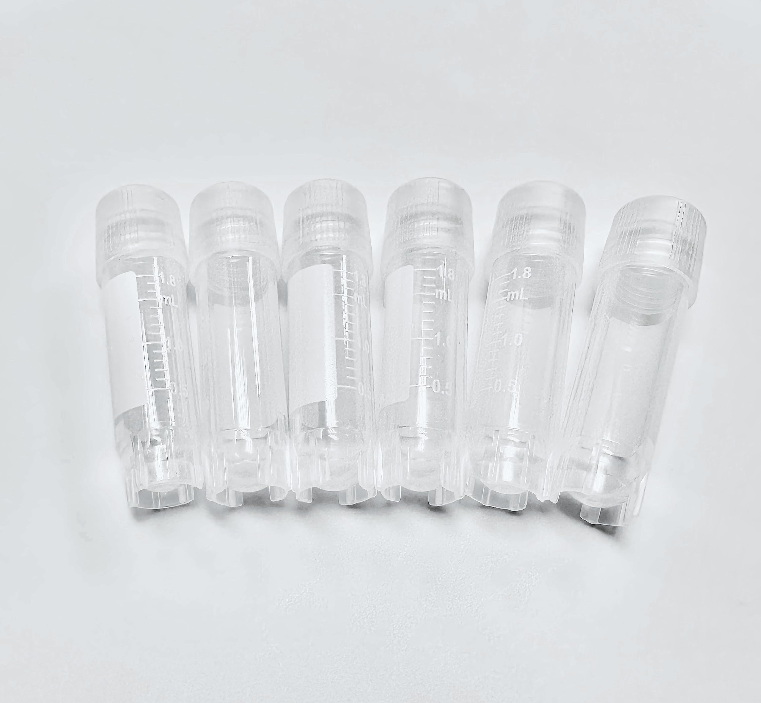 Cryogenic Vial, 2 mL, Sterile, RNase & DNase Free, 50 Pcs/Bag, Thickened Tube Wall, Made from high Quality Polypropylene