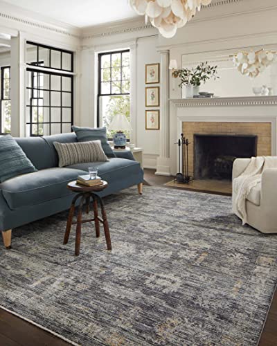 Loloi Jean Stoffer x Katherine Ink/Jade 7'-10" x 10' Area Rug