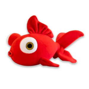 aucooma fish stuffed animal plush toys hugging pillow cute soft doll gifts for girls red13.7