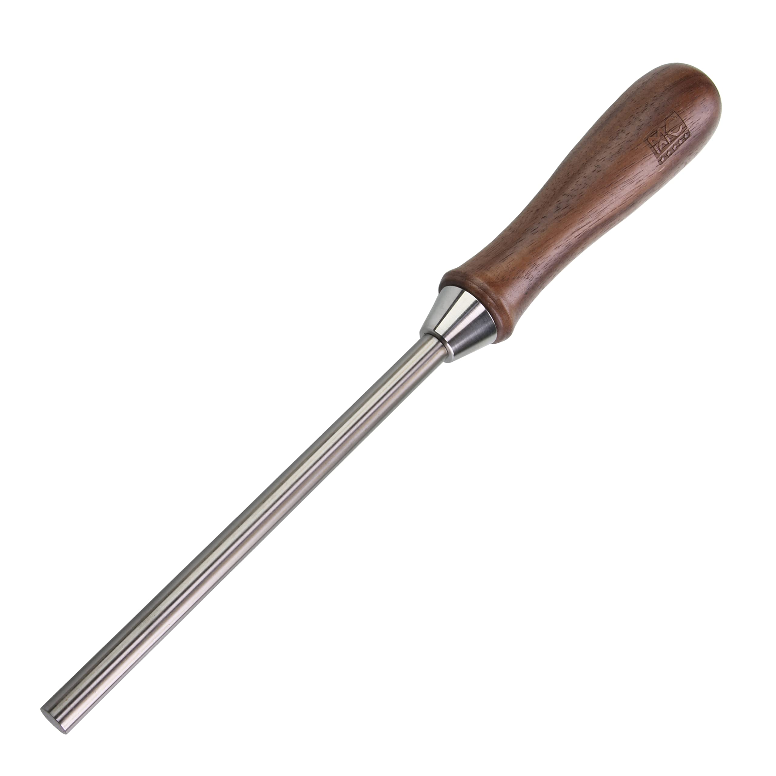 Cabinet Scraper Burnisher Tool with Beautiful Maple Handle High Speed Steel Rod