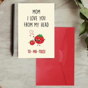 Cheerin Greeting Card with Envelope - Sweetest Day Card for Her - Romantic Birthday Card - Appreciation Card for Mom, Grandmas