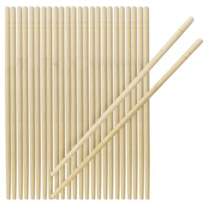 UEJYWUY 800 Pairs 8 Inch Disposable Chopsticks, Separated Sleeved Individually Wrapped Disposable Bamboo Chopsticks, Bamboo Wooden Chopsticks for Noodles, Sushi, Asian Food