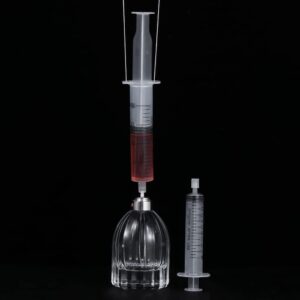 6 Pack 10ml liquid Dispenser, liquid Extraction Syringe Pump for Travel Atomizer Spray Bottle