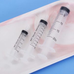 6 Pack 10ml liquid Dispenser, liquid Extraction Syringe Pump for Travel Atomizer Spray Bottle