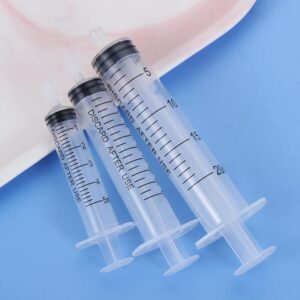 6 Pack 10ml liquid Dispenser, liquid Extraction Syringe Pump for Travel Atomizer Spray Bottle