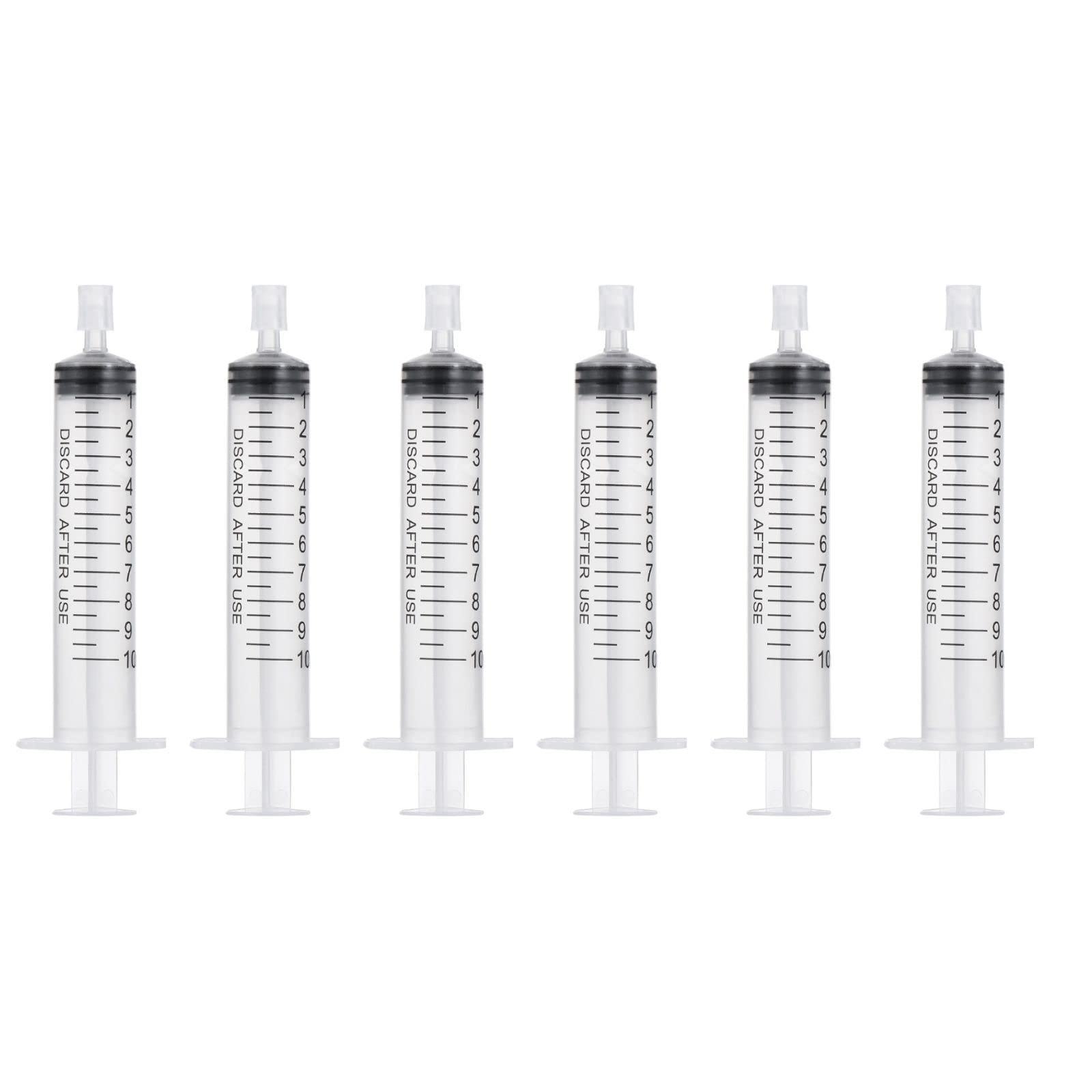 6 Pack 10ml liquid Dispenser, liquid Extraction Syringe Pump for Travel Atomizer Spray Bottle