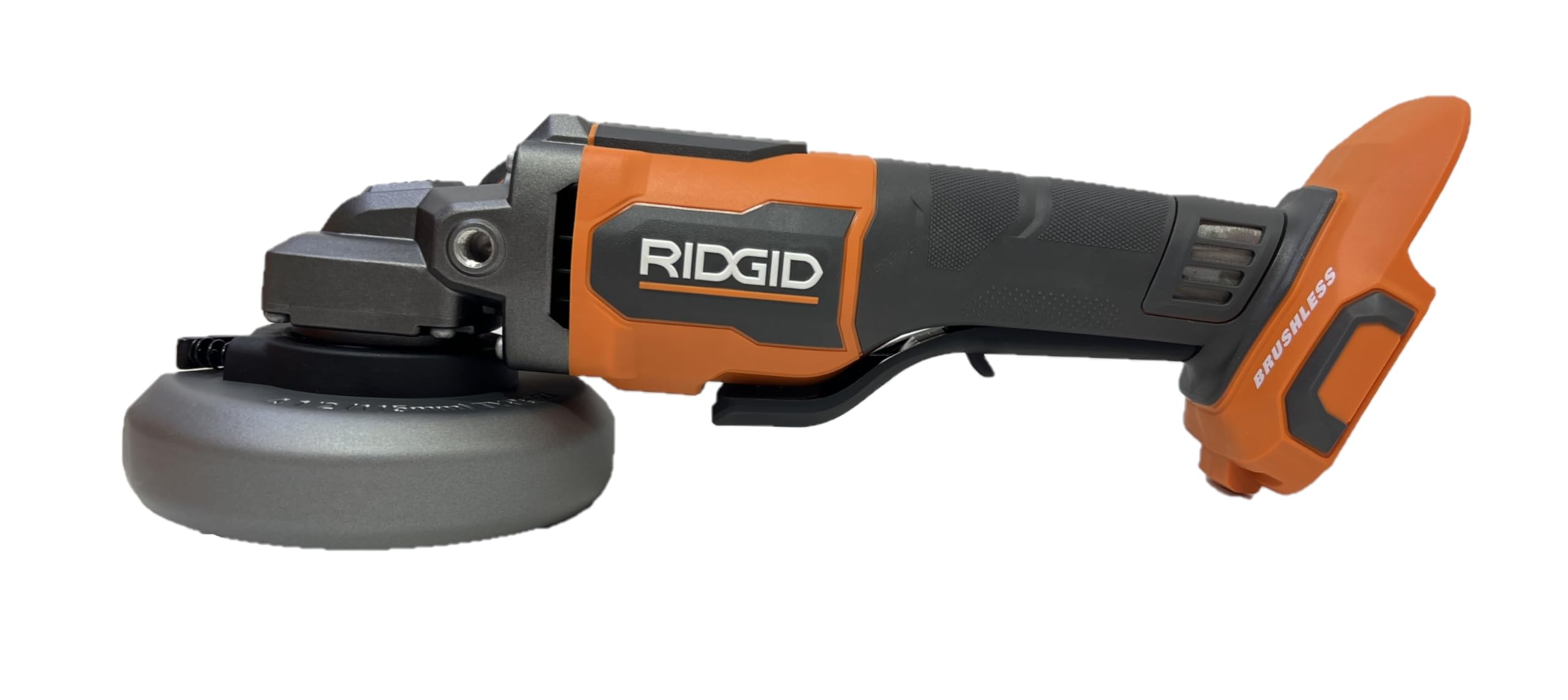 RIDGID 18V Brushless Cordless 4-1/2 in. Paddle Switch Angle Grinder (Tool Only)