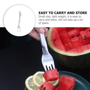 IMIKEYA 2PCS Watermelon Slicer Cutter：2-in-1 Watermelon Slicer Stainless Steel Watermelon Cutter Slicer Fruit Forks Slicer Knife for Kitchen Gadget