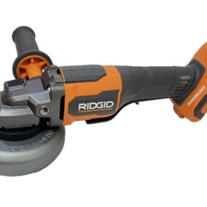 RIDGID 18V Brushless Cordless 4-1/2 in. Paddle Switch Angle Grinder (Tool Only)