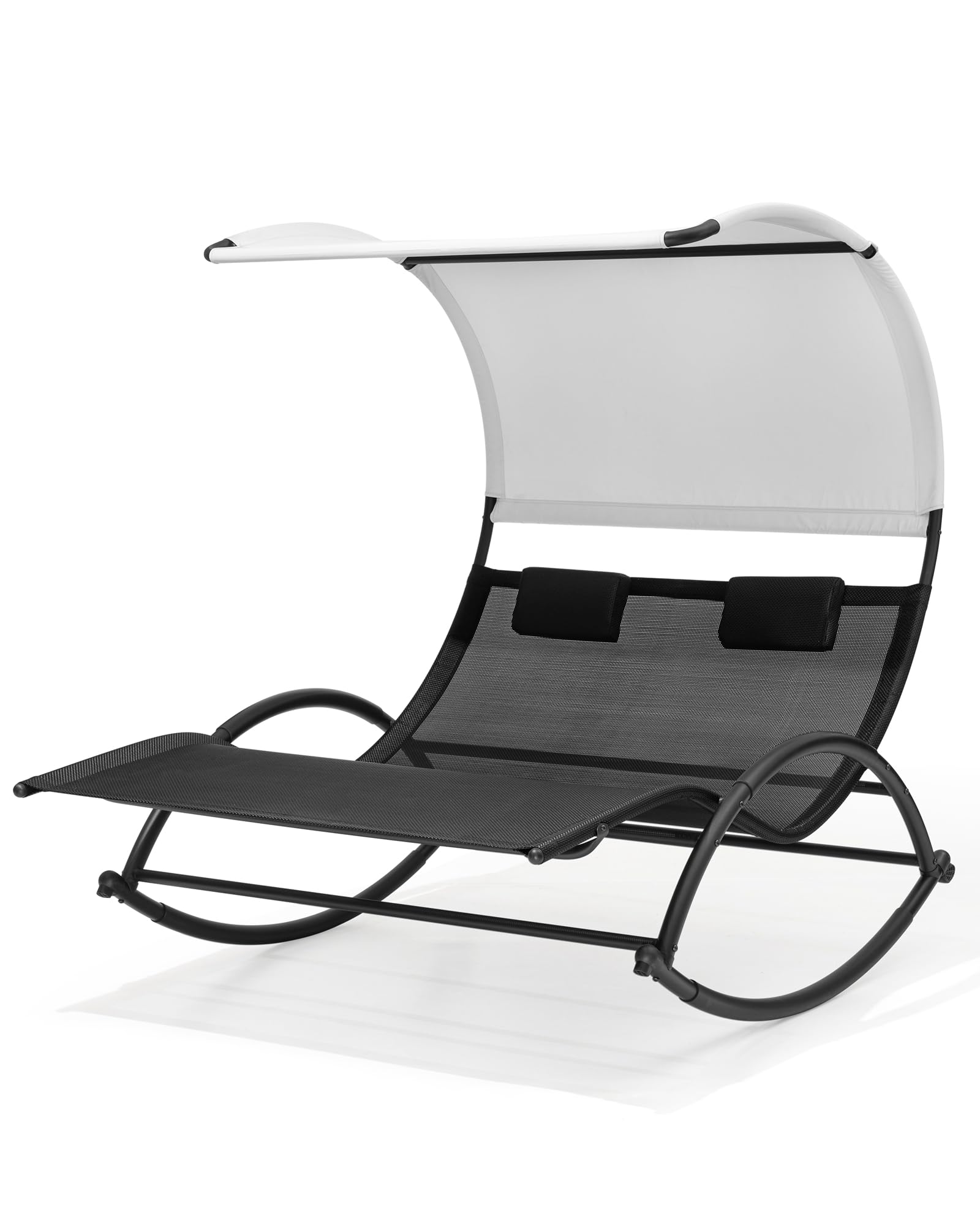 Crestlive Products Outdoor Double Chaise Lounge, Patio Swing