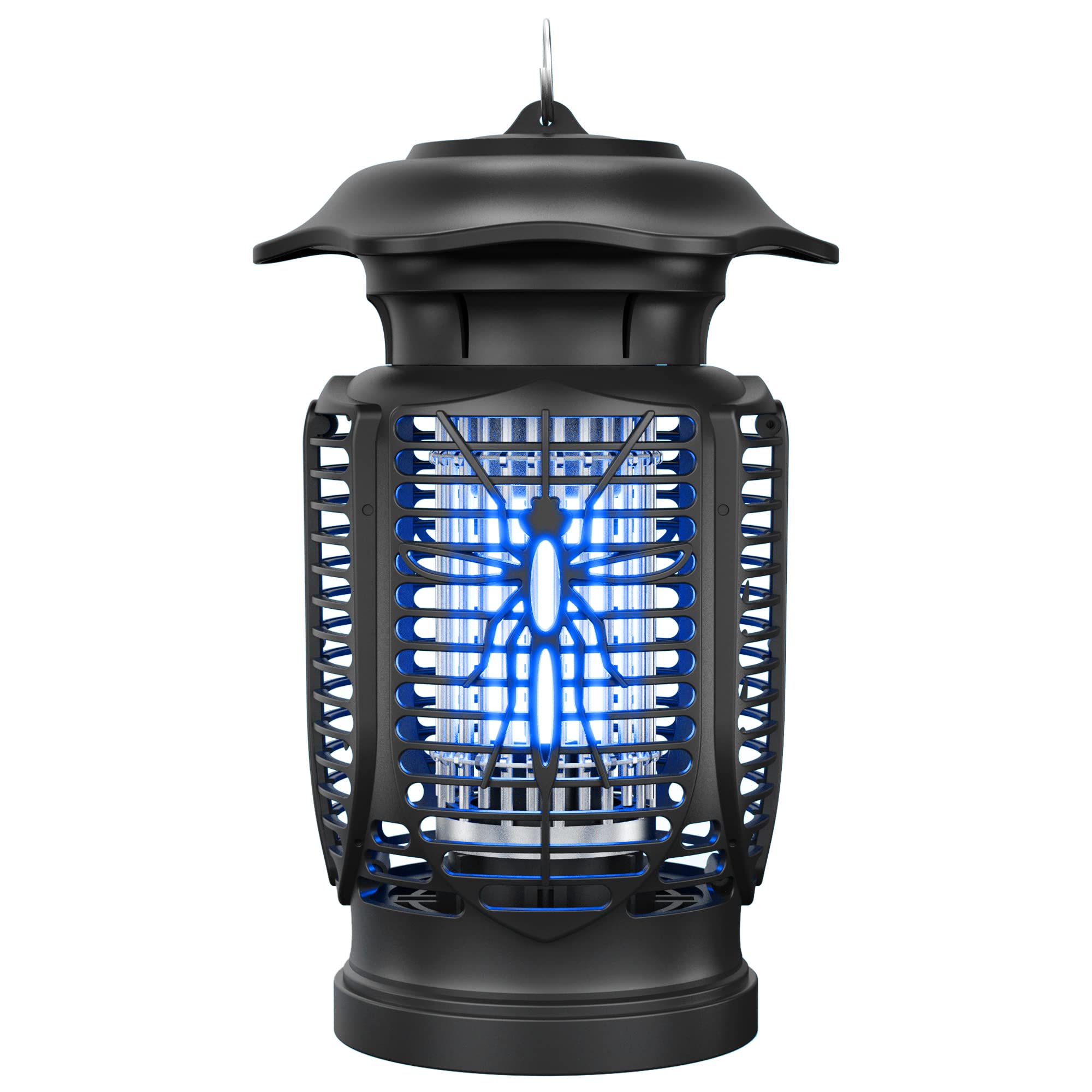 POWIFY Bug Zapper Outdoor, Electric Mosquito Zapper with 6.3ft Power Cord, 20W 4300V High Powered Fly Zapper, Insect Fly Trap, Indoor Mosquito Killer for Home Indoor Backyard Patio