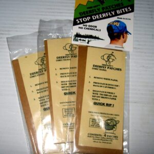 Deerfly Patches/Deer Fly Repellent Patch (12 Pack)