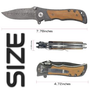 XJF Engraved Pocket Knife for Son-in-Law, Best Son-in-Law Ever, Wedding Gifts Ideas for Son-in-Law, Hiking Camping Gifts for Son-in-Law