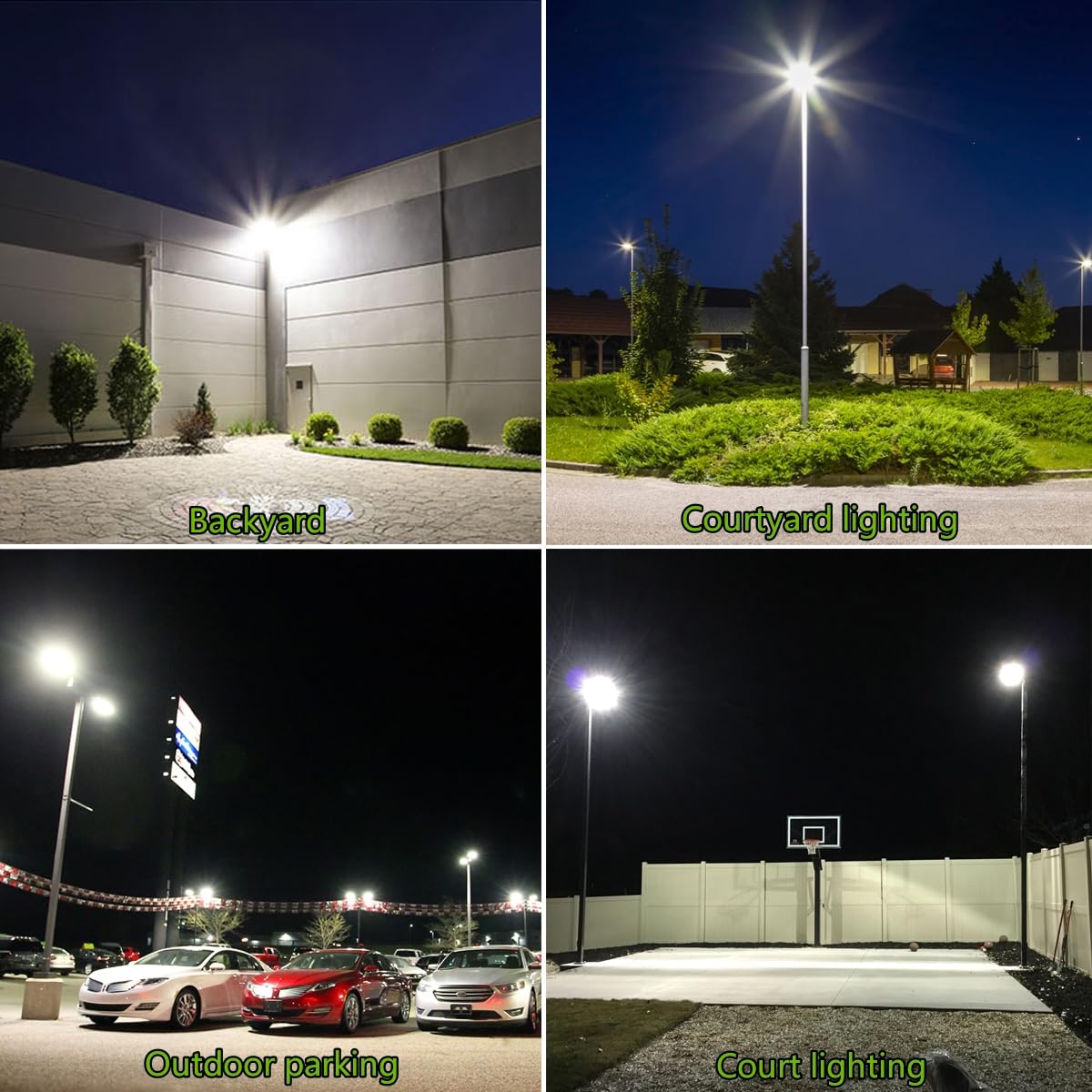 200W Dimmable Outdoor LED Flood Light with Dusk to Dawn Photocell, 5000K Daylight 28000LM 100-277V, UL/DLC IP65 Waterproof Big Power LED Stadium Lighting for Flagpole/Advertising Boards/Parking Lot