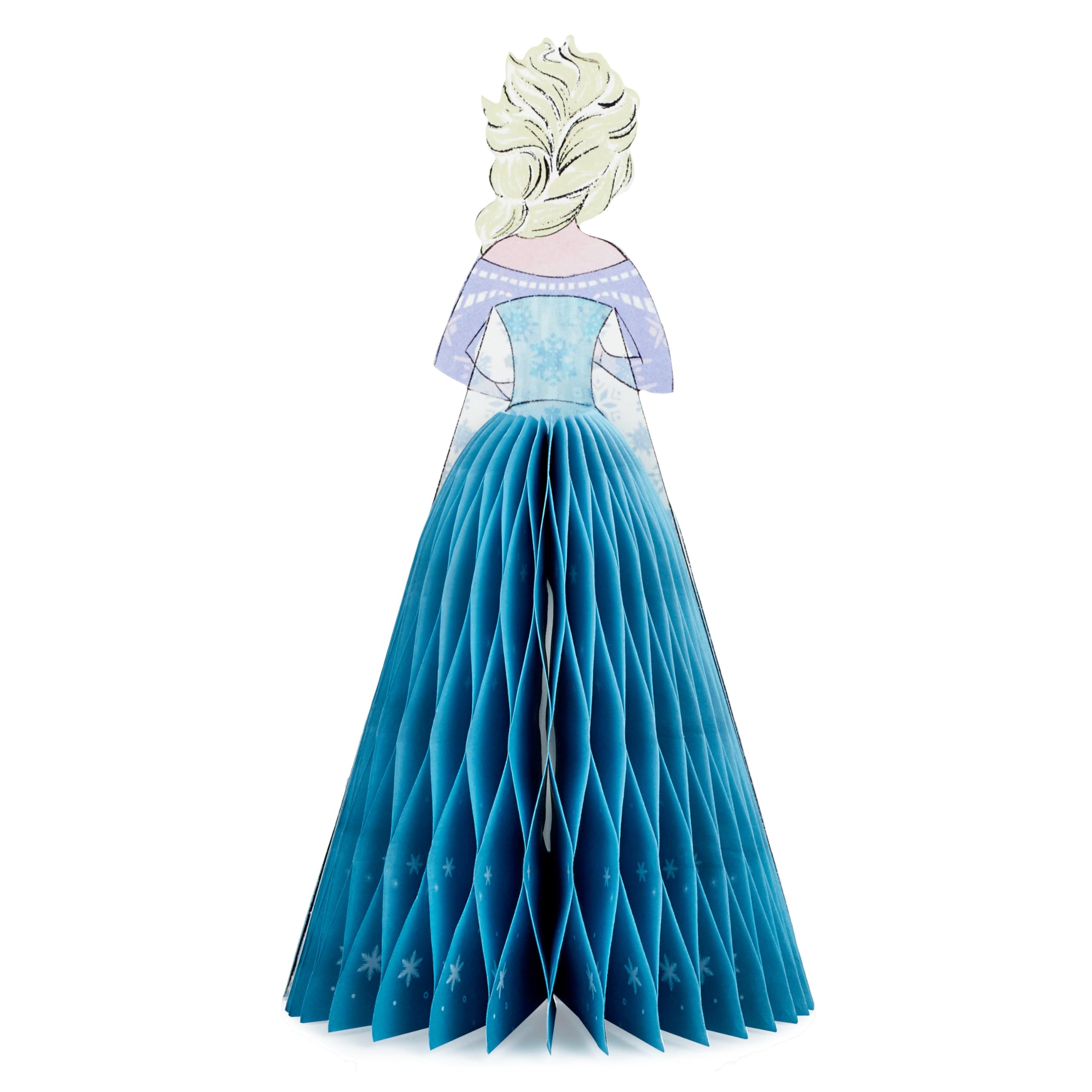 Hallmark Paper Wonder Frozen Disney Princess Pop Up Birthday Card (Honeycomb Elsa) for Birthdays, Encouragement, All Occasions