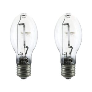 sunlite 02503 lu70/mog 70 watt high pressure sodium light bulb, mogul base (e39), ansi code s62, 6300 lumen, 24000 life hours, clear, 2100k, 2-pack