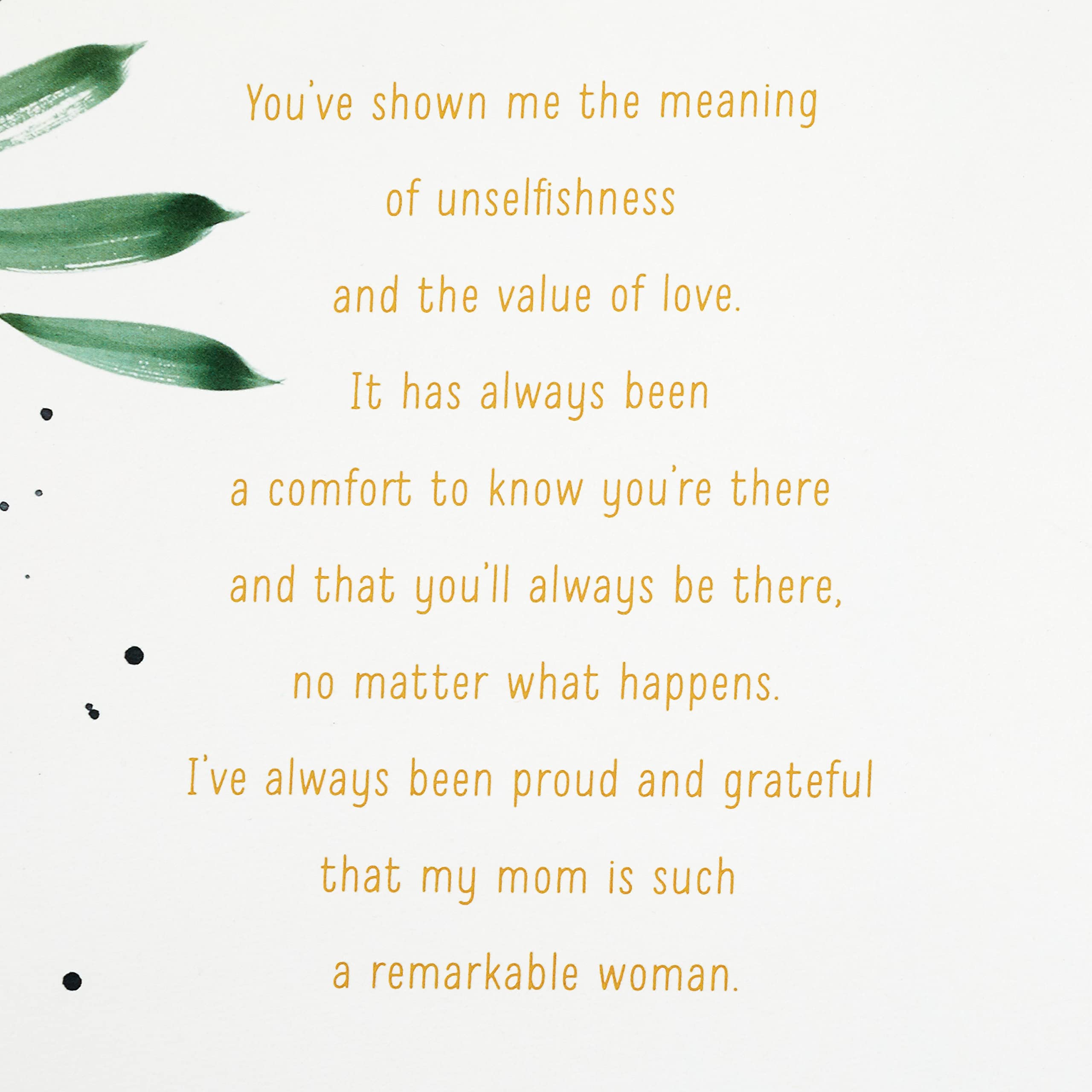 Hallmark Birthday Card for Mom (Remarkable Woman)