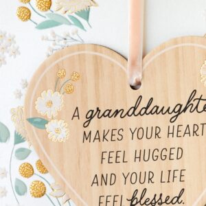 Hallmark Birthday Card for Granddaughter (Removable Heart Ornament)