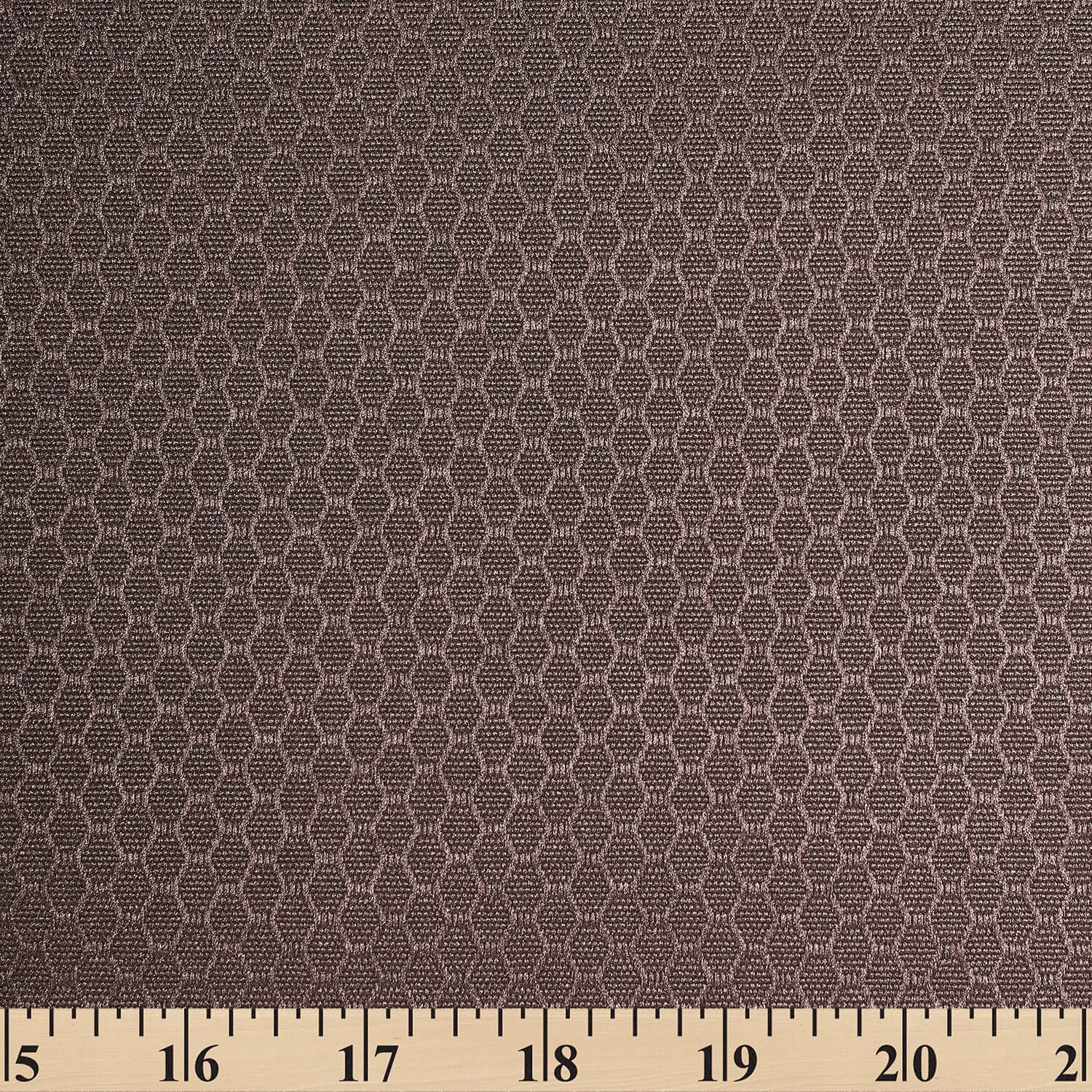 Ottertex 300D Solution Dyed PU Waterproof Hexagon Grid Ripstop Fabric - 60/61" by The Yard (Brown)