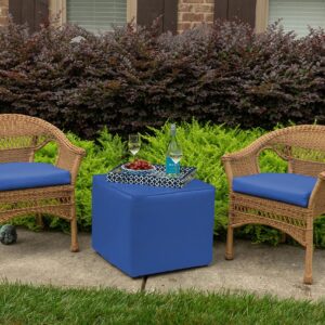 Naturesroom Sunbrella Patio Cushions -Wicker Seat Pad - 18" W x 18" L x 2.5" T, Outdoor Chair Cushion with Comfort, Style & Durability Designed for Outdoor Living - Made in The USA