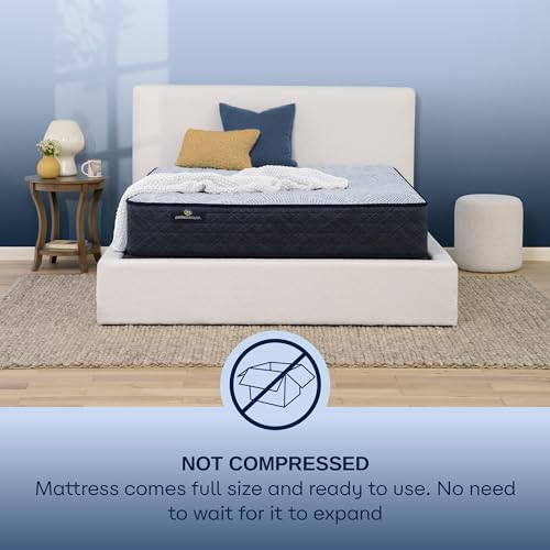 Serta Perfect Sleeper Enhanced 12" Twin Mattress - Firm, Cooling Gel Memory Foam, Pocket Innersprings for Motion Isolation, Edge Support, CertiPUR-US Certified - Nurture Night