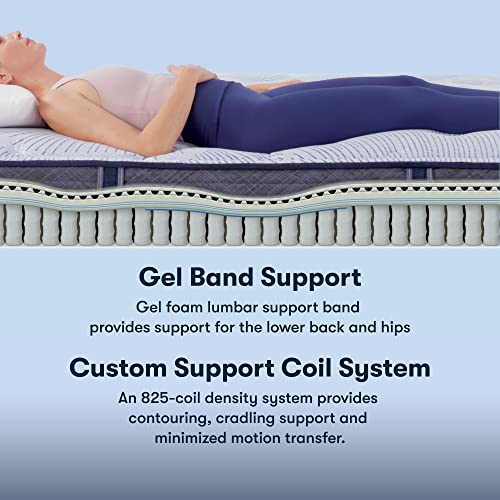 Serta Perfect Sleeper Enhanced 14.5" Full Mattress - Plush Pillow Top, Cooling Gel Memory Foam, Pocket Innersprings for Motion Isolation, Edge Support, CertiPUR-US Certified - Nurture Night