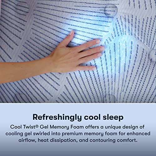 Serta Perfect Sleeper Enhanced 14.5" Full Mattress - Plush Pillow Top, Cooling Gel Memory Foam, Pocket Innersprings for Motion Isolation, Edge Support, CertiPUR-US Certified - Nurture Night