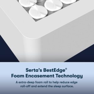 Serta Perfect Sleeper Enhanced 13.5" Full Mattress - Medium, Cooling Gel Memory Foam, Pocket Innersprings for Motion Isolation, Edge Support, CertiPUR-US Certified - Nurture Night