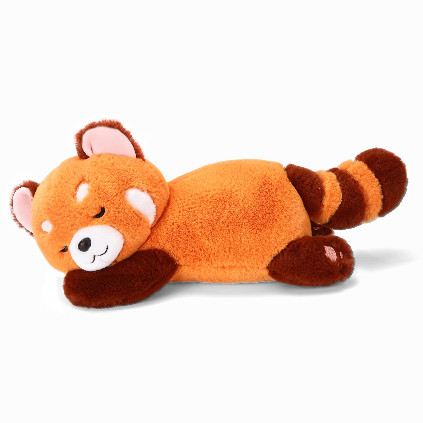 Red Panda Stuffed Animal Pillow Cute Red Panda Plush Toy Panda Plushie Gift for Girlfriend Kids Birthday 13.7" Red Panda Pillow