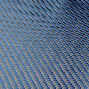 BARTOO 59" x 12" Carbon Fabric Cloth 3K Fabric Cloth (150cmx30cm) 220gsm High Strength Carbon Fiber Fabric (150cmx30cm, Blue, 1)